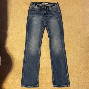 BKE Payton Mid Rise Straight Leg